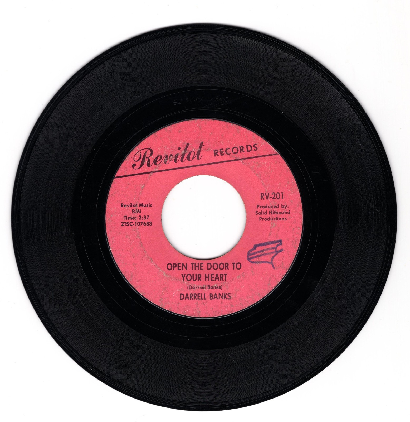 DARRELL BANKS - OPEN THE DOOR TO YOUR HEART / OUR LOVE - Revilot RV-201