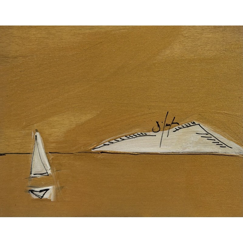 Salvatore D’Imperio - Mixed media on board (2019) 20 x 25 cm | Signed work