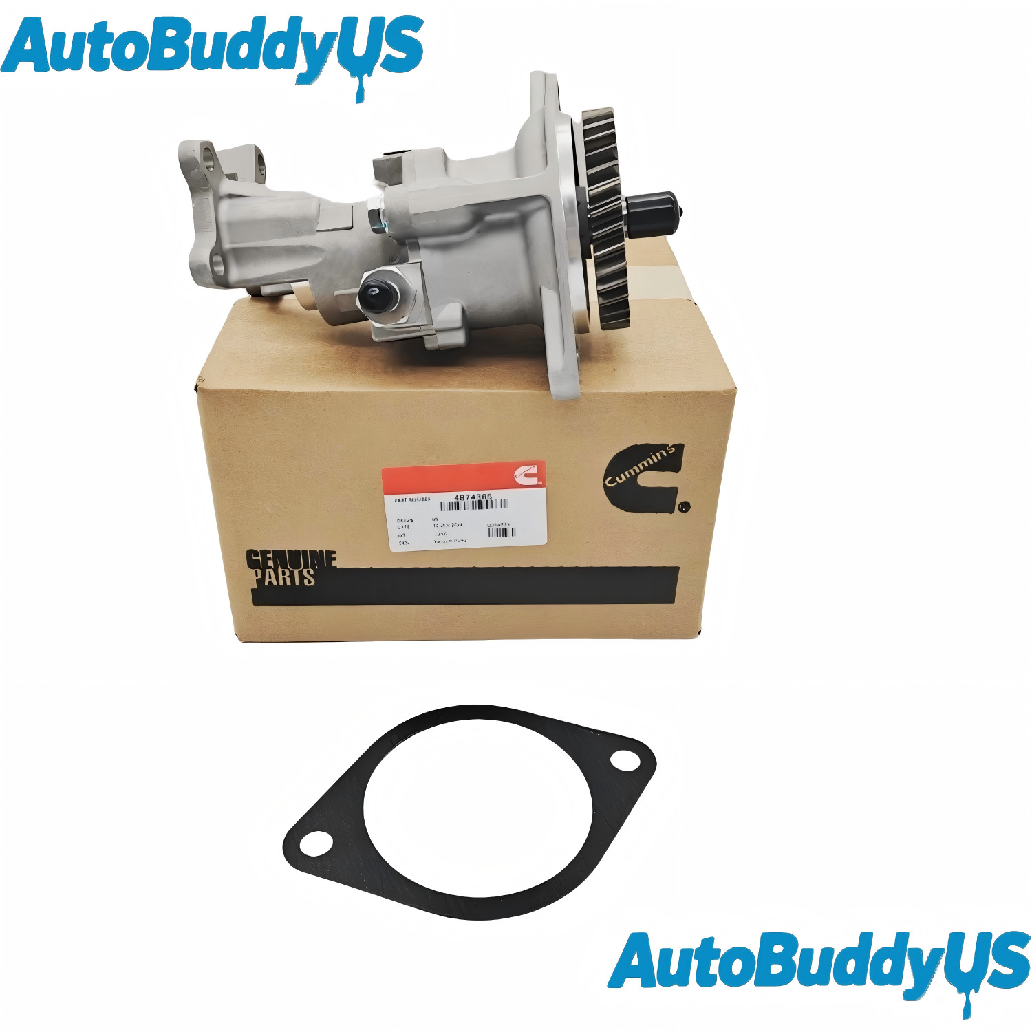 NEW 4874365 For Cummins 94-02 Dodge Ram 2500 3500 5.9L Vacuum Pump Diesel 904810