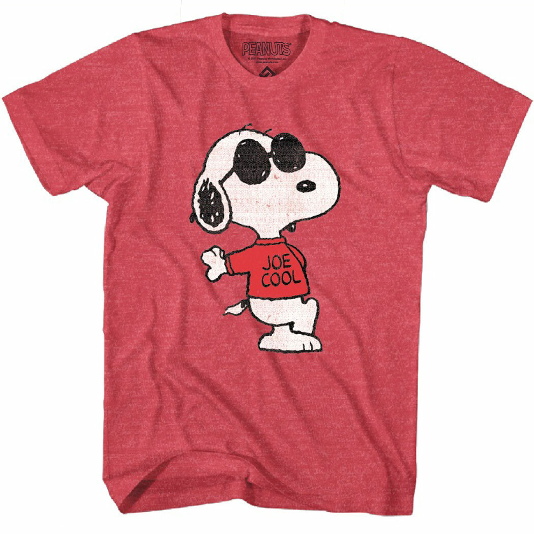 Peanuts Snoopy Joe Cool Distressed T-Shirt Peanuts Snoopy Joe Cool Distressed T-Shirt