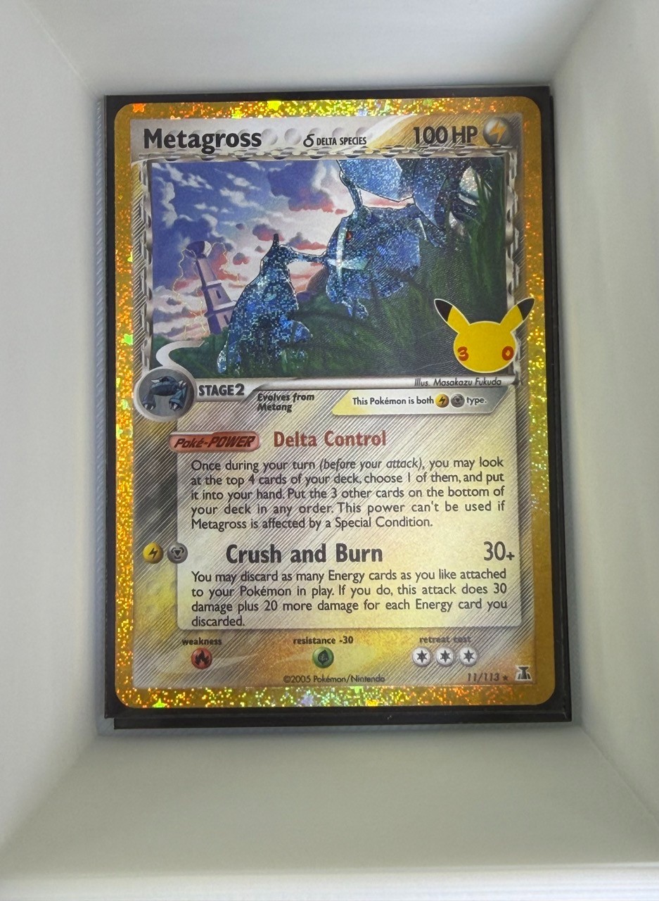 Metagross (Delta Species) 11/113 EX Delta Species Holo Metagross (Delta Species) 11/113 EX Delta Species Holo
