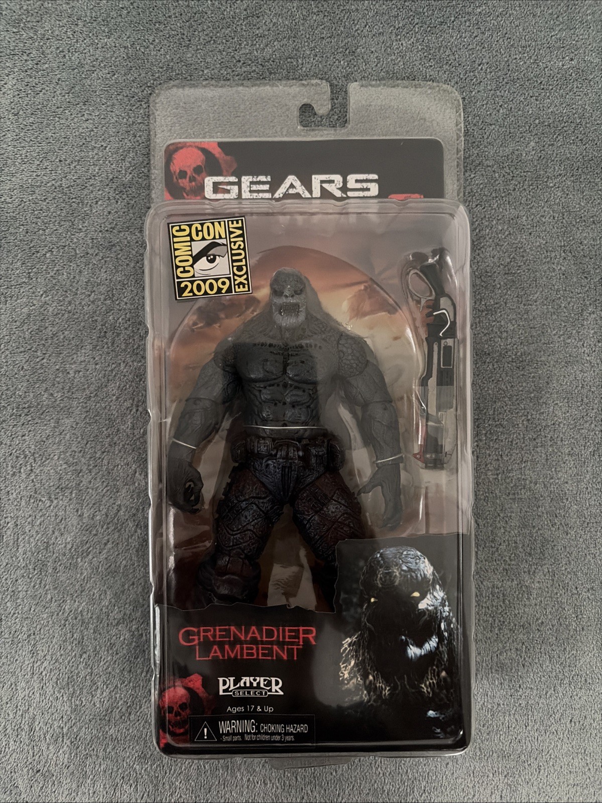 NECA Gears Of War 2 Locust Grenadier Lambent 2009 Comicon Exclusive NECA Gears Of War 2 Locust Grenadier Lambent 2009 Comicon Exclusive