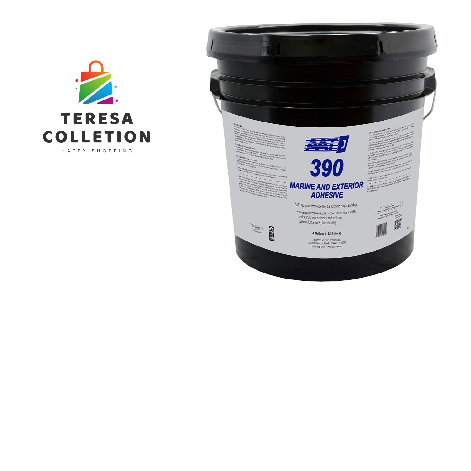 AAT-390 G Carpet Adhesive, 1 Gallon, AAT-390 G Carpet Adhesive, 1 Gallon,