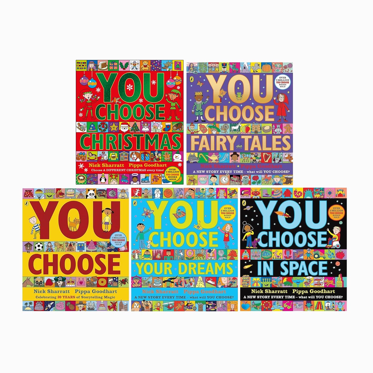 You Choose Series By Pippa Goodhart 5 Books Children's Set - Ages 3+ - PB