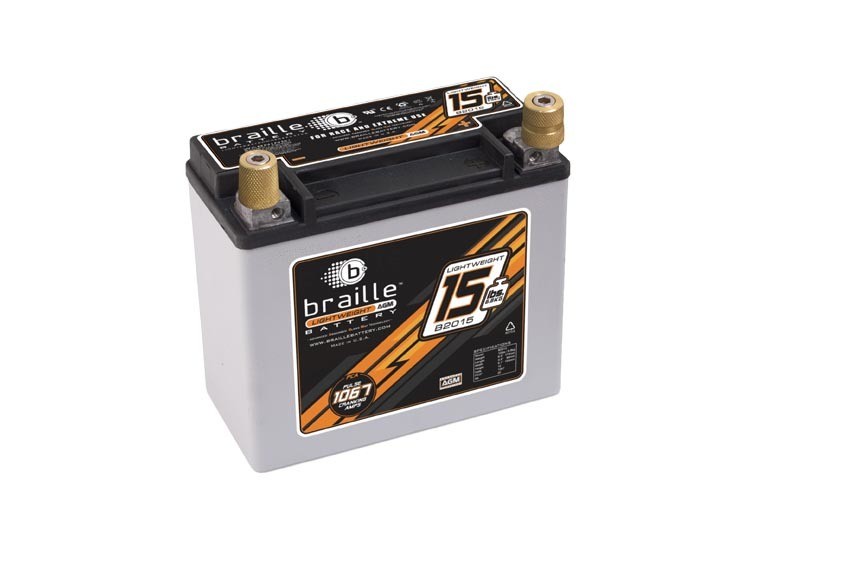 Braille B2015 Racing Battery 15lbs 1067 PCA 6.8x3.3x6.1