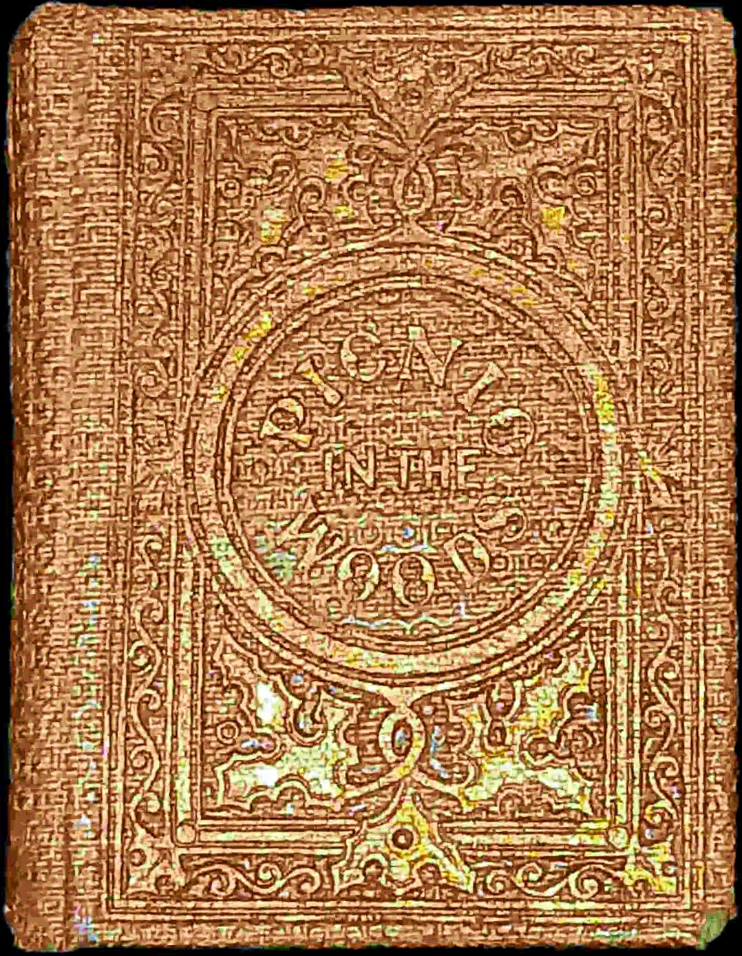 Antique 1862 Micro-Miniature Gilt Cover & Edge \