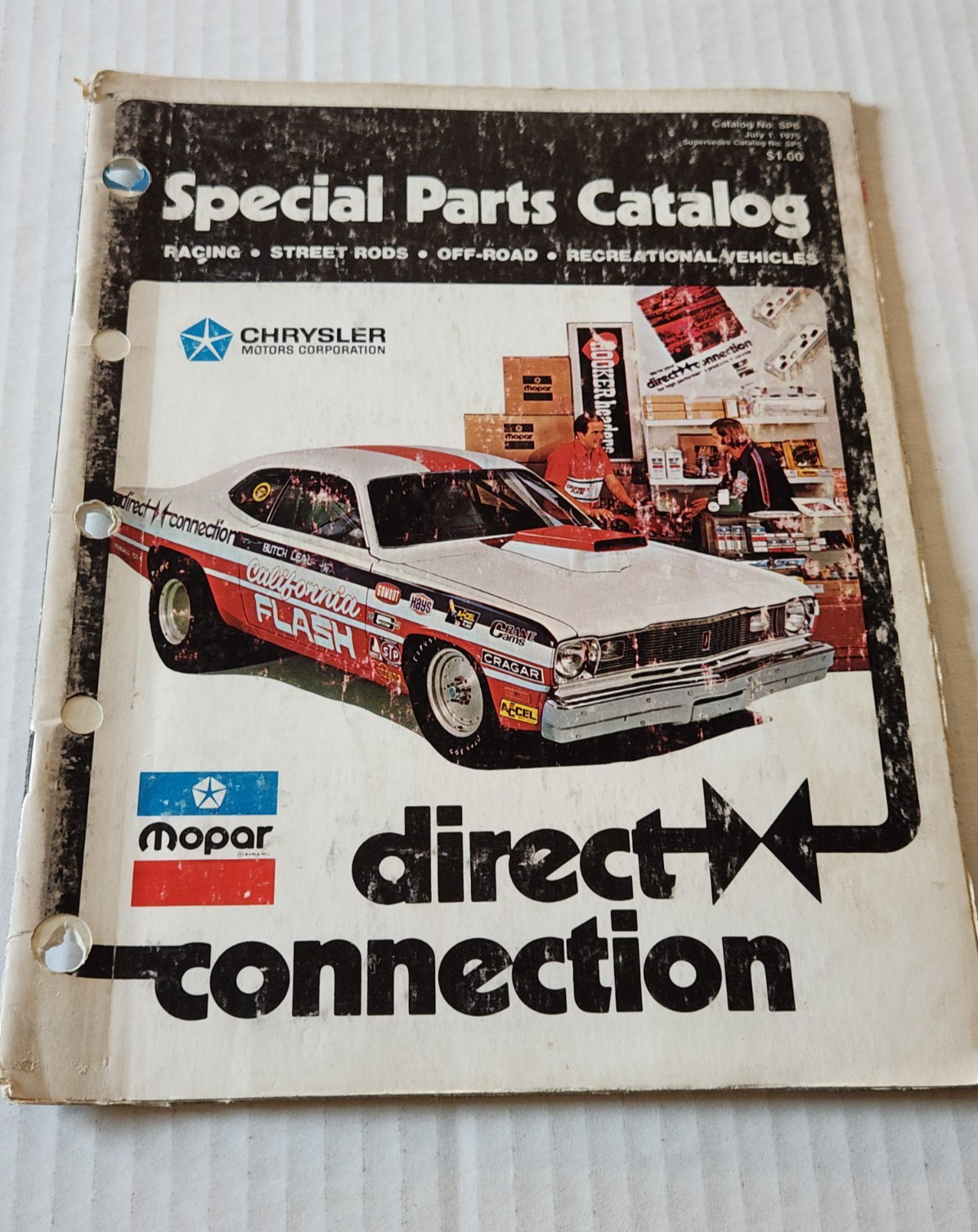 Vintage 1975 Chrysler Mopar Direct Connection Racing Special Parts Catalog SP6