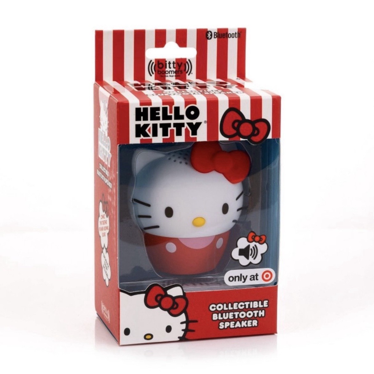 Bitty Boomers Hello Kitty Bluetooth Speaker Ultra-Portable Rechargeable USB-C