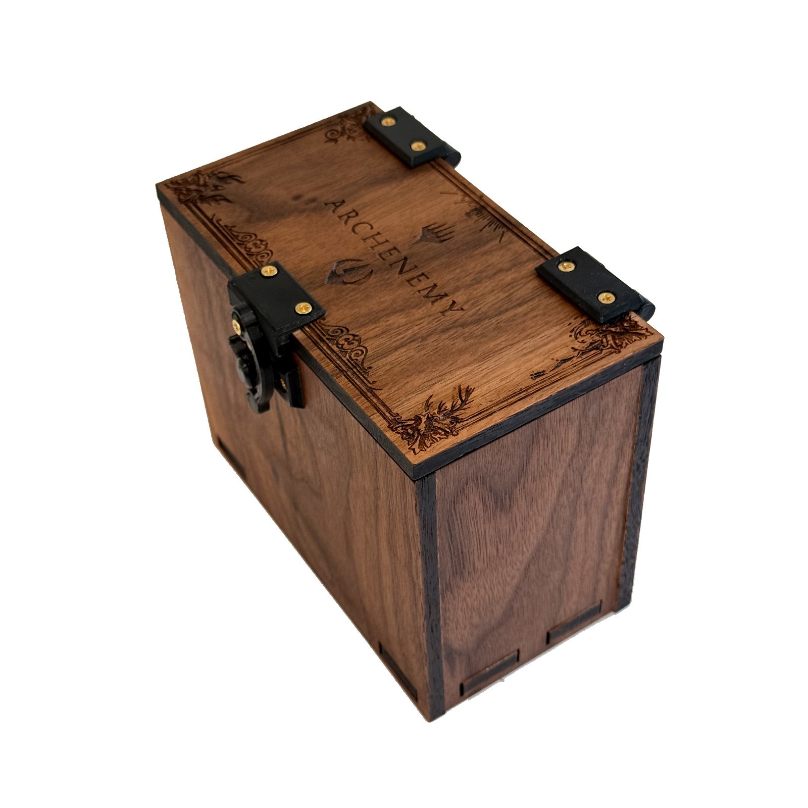 MTG Planechase Archenemy Deck Box: Fits Oversized Archenemy Cards, Handmade Wood