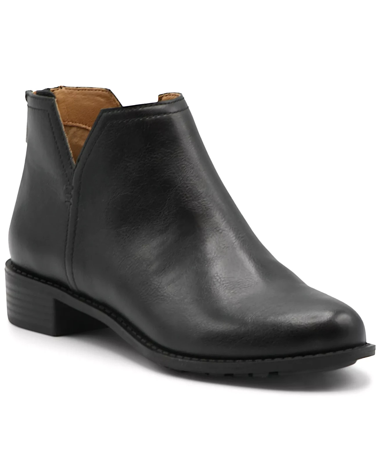Adrienne Vittadini Black Truma Booties 7M BLACK