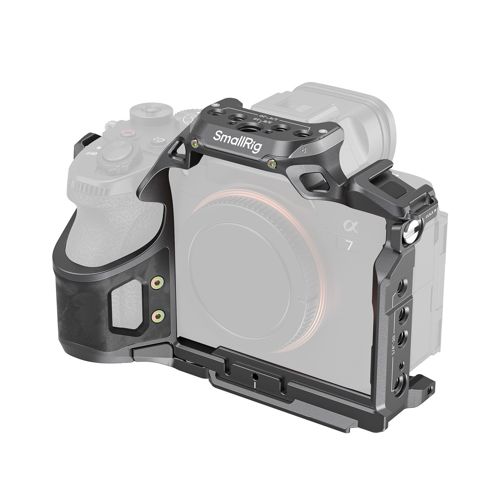 SmallRig Cage for Sony Alpha 7 V/Alpha 7R V/Alpha 7 IV/Alpha 7S III/Alpha 7R IV