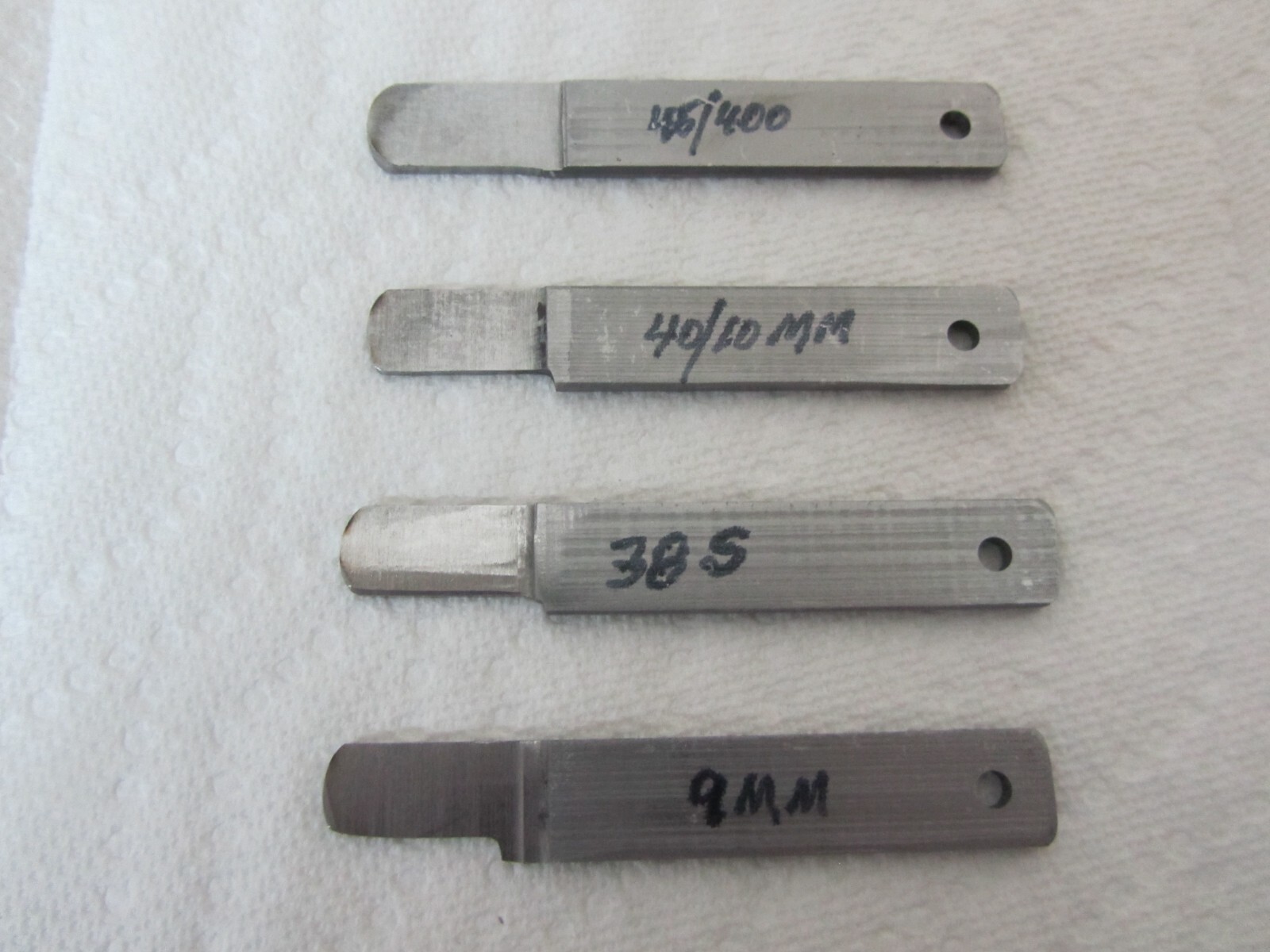 Galloway #4 1911 Extractor Gauge Set of 4 Gauages