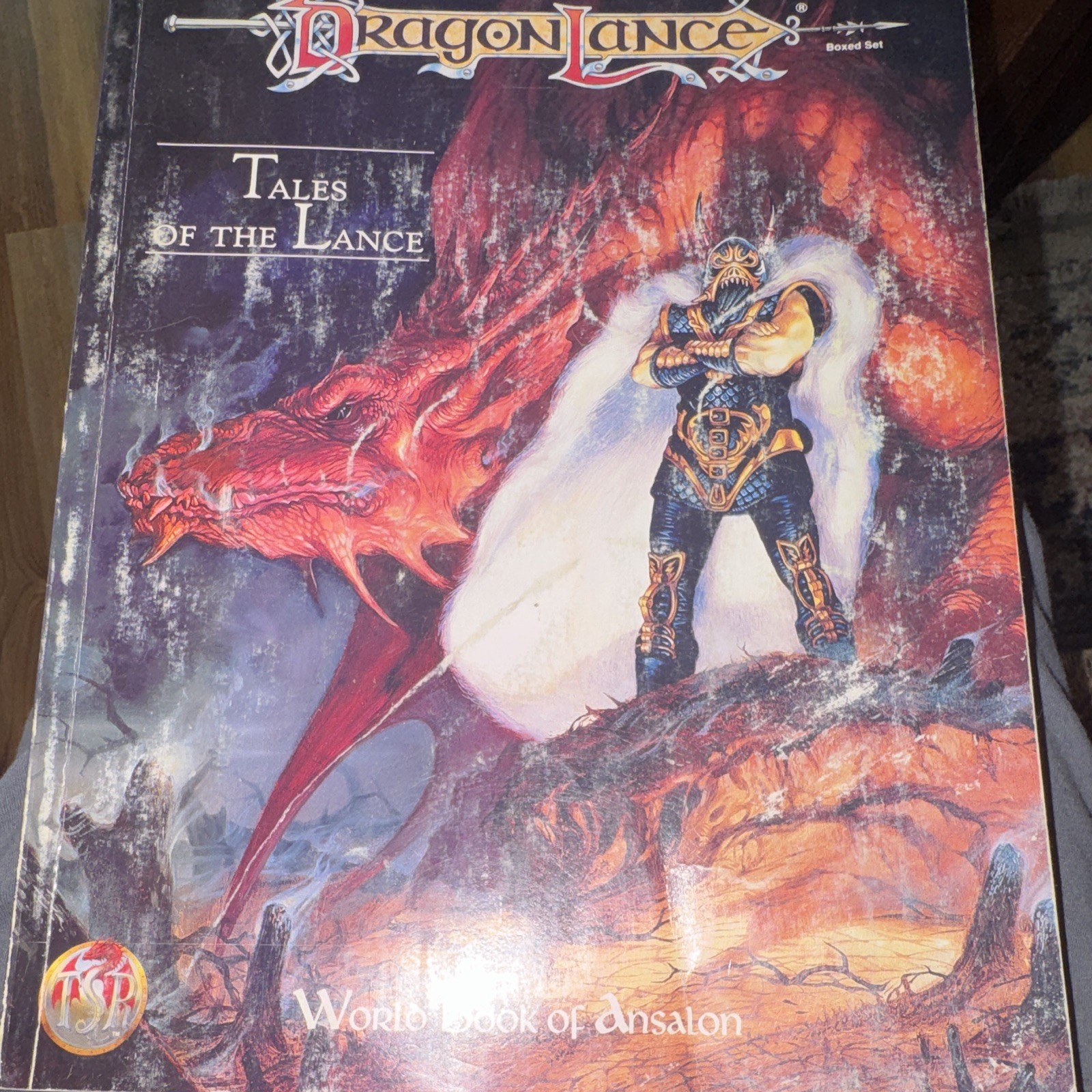 TSR Dragonlance Tales of the Lance World Book of Ansalon 1992 MPN 1-56076-338-8 TSR Dragonlance Tales of the Lance World Book of Ansalon 1992 MPN 1-56076-338-8