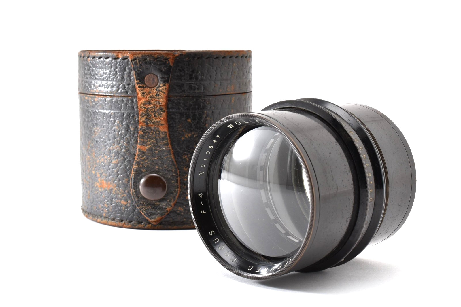 Excellent+5 Wollensak Rochester Verito 8 3/4 inch Diffused Focus F/4 Barrel Lens