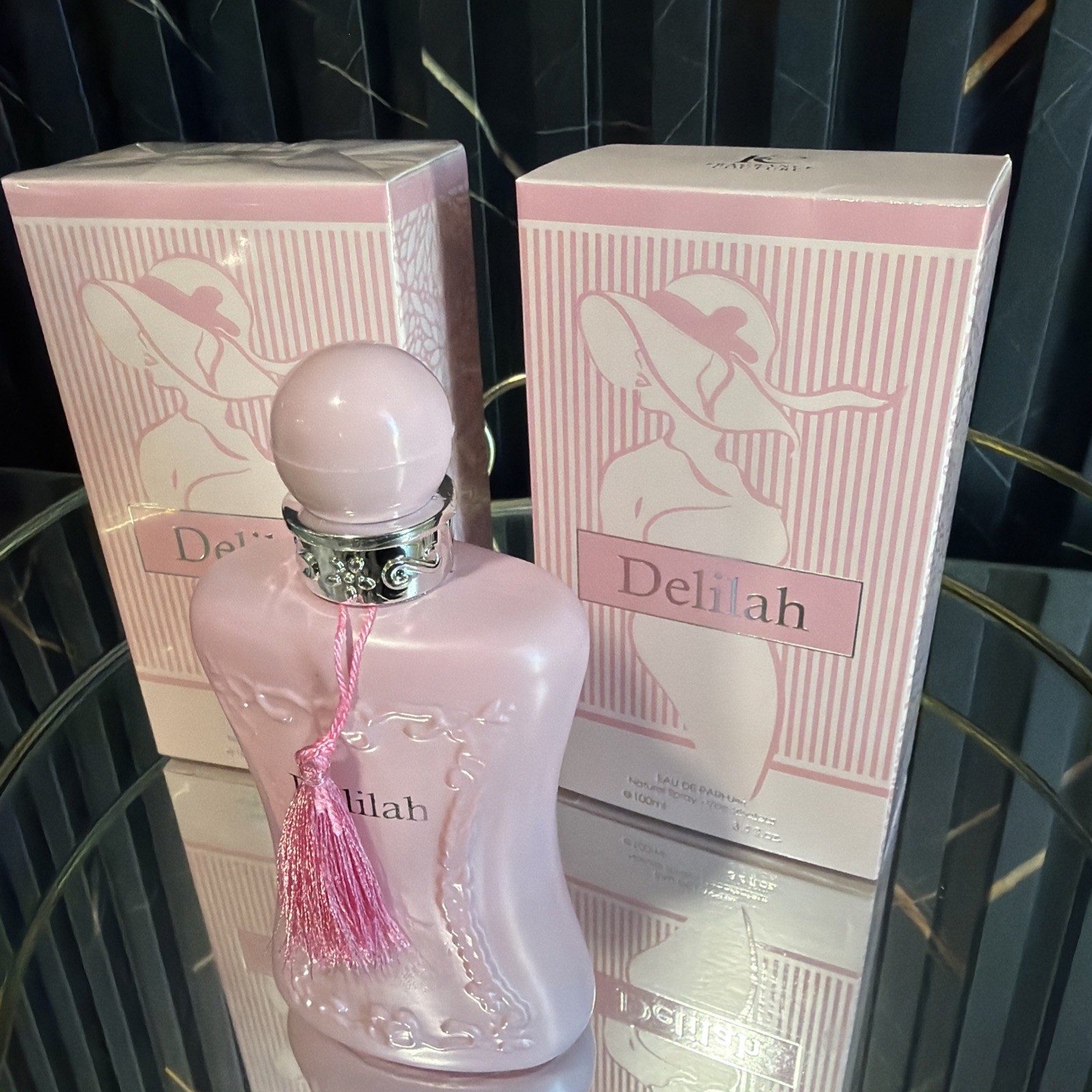 FRAGRANCE COUTURE DELILAH EAU DE PARFUM SPRAY WOMEN 3.4 Oz / 100 ml BRAND NEW