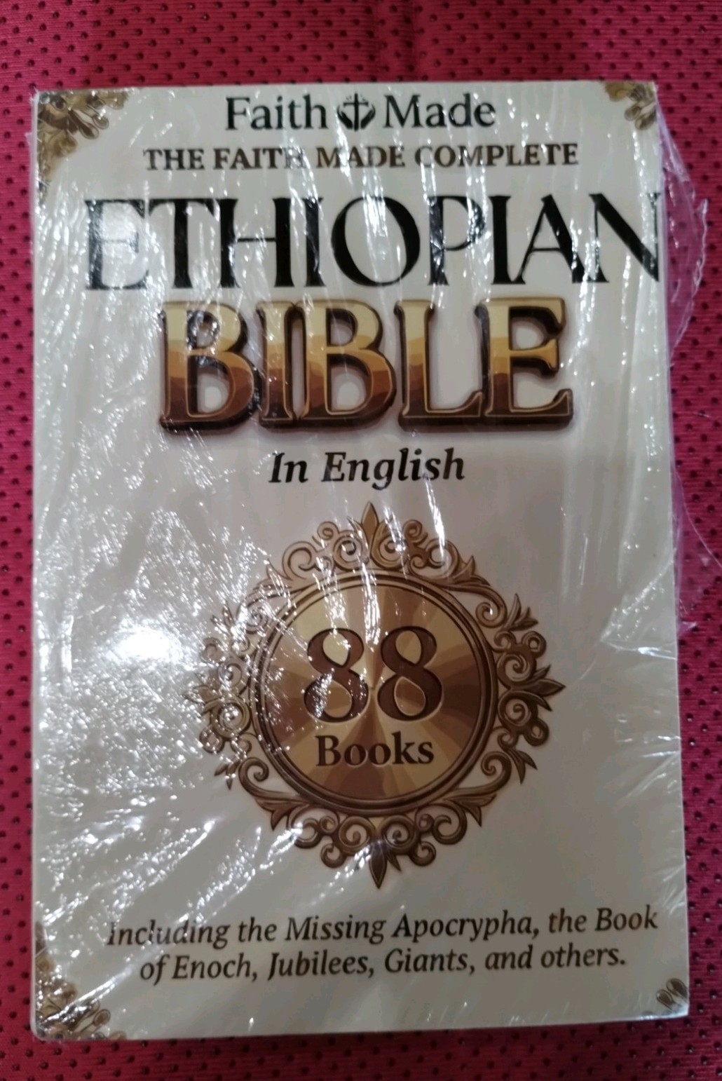 Ethiopian Bible In English Complete 88 Books Faith Made : Brand New Ethiopian Bible In English Complete 88 Books Faith Made : Brand New