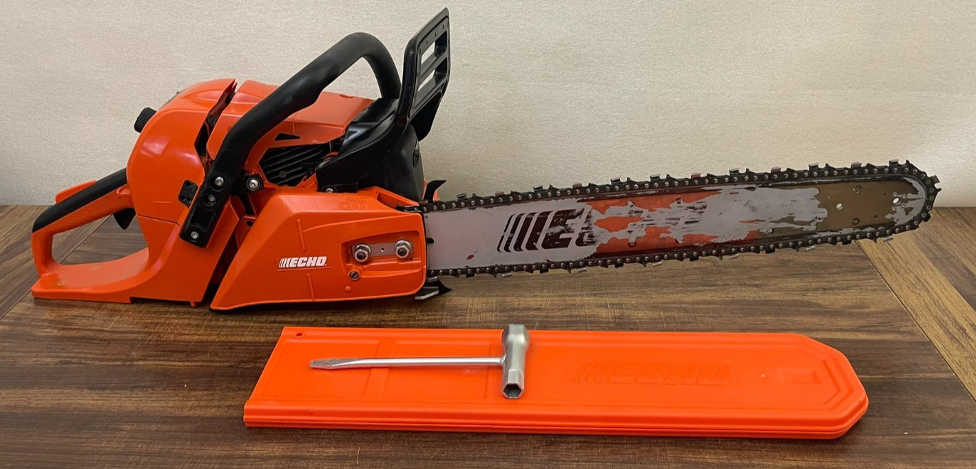 ECHO CS-590 20 in. 59.8 cc Gas 2-Stroke Rear Handle Timber Wolf Chainsaw Tested ECHO CS-590 20 in. 59.8 cc Gas 2-Stroke Rear Handle Timber Wolf Chainsaw Tested