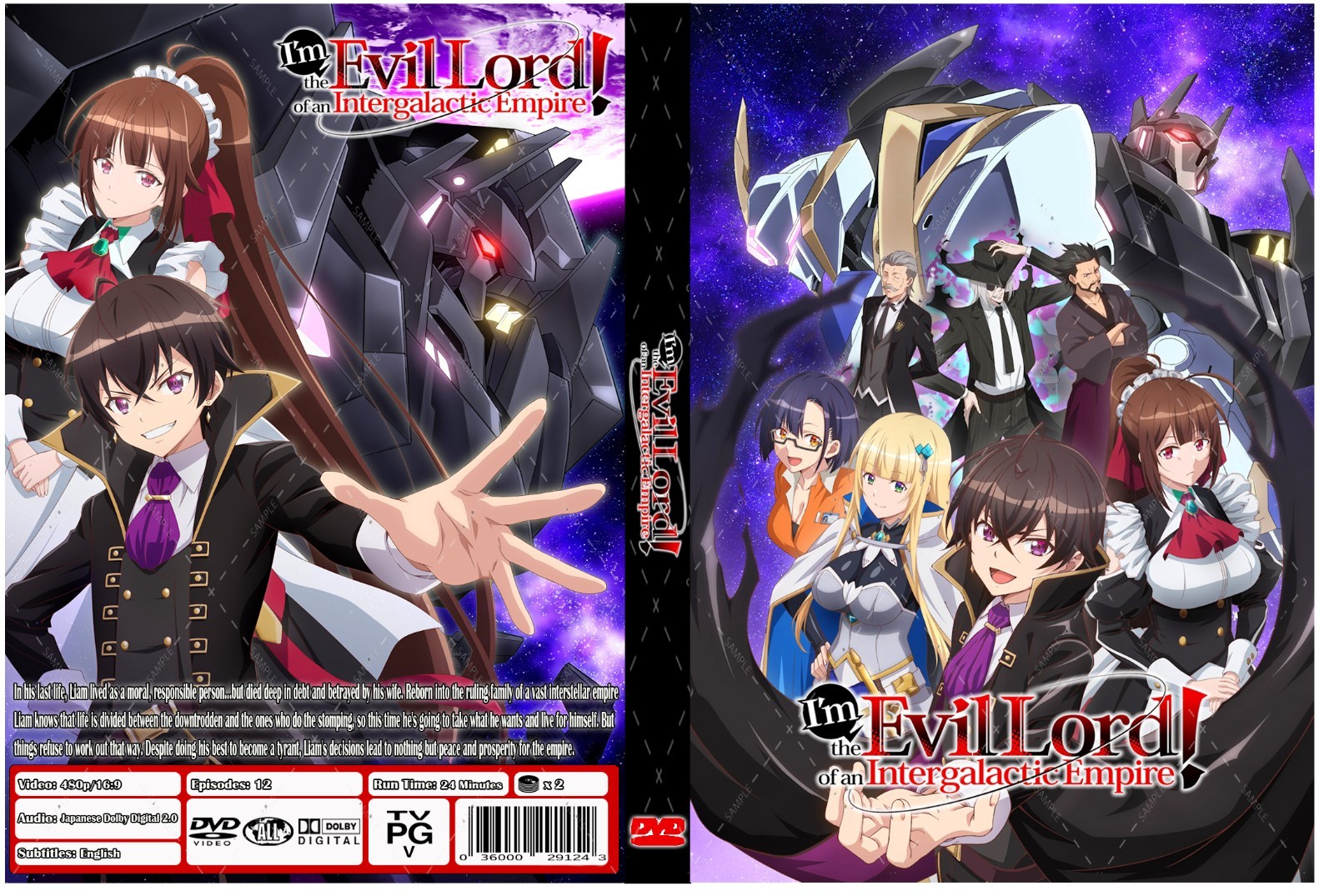 I'm the Evil Lord of an Intergalactic Empire Anime Series Episodes 1-12