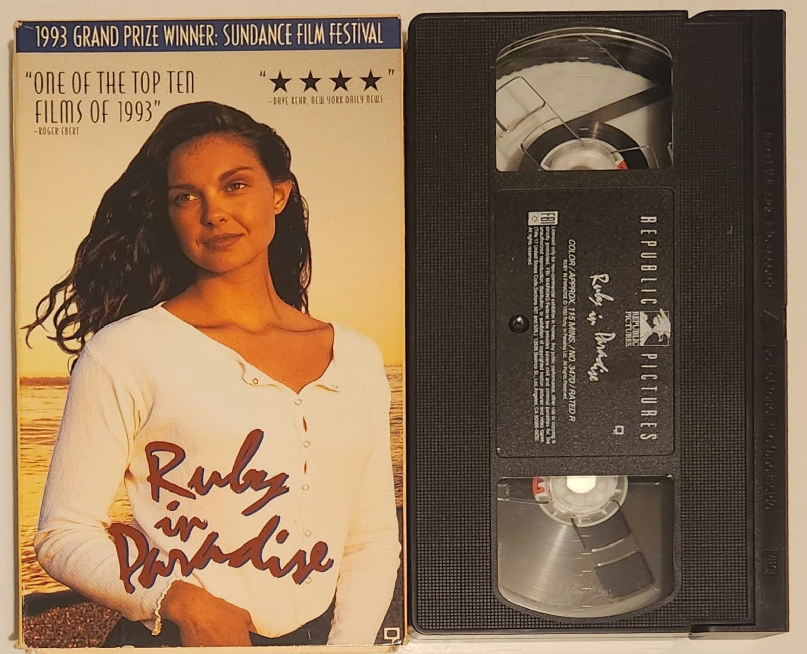 Ruby In Paradise (RARE, HTF Vintage VHS, 1993) Ashley Judd Ruby In Paradise (RARE, HTF Vintage VHS, 1993) Ashley Judd