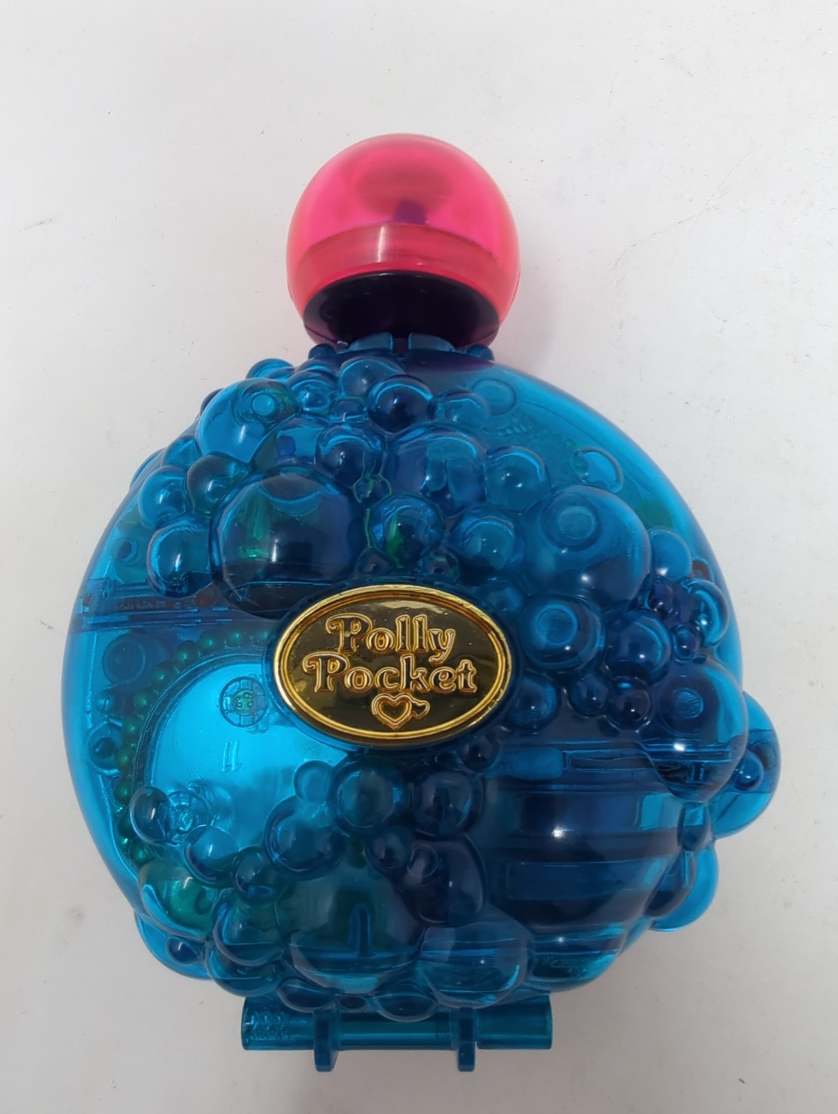 Vintage Polly Pocket Bubbly Bath Bluebird Sparkle Surprise Compact Only