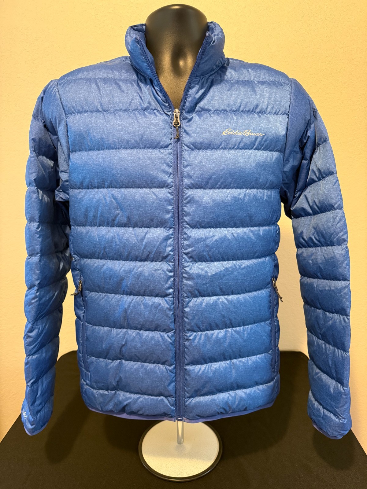 Eddie Bauer Mens CirrusLite Down Puffer Jacket Small NWT Atlantic Blue EB650