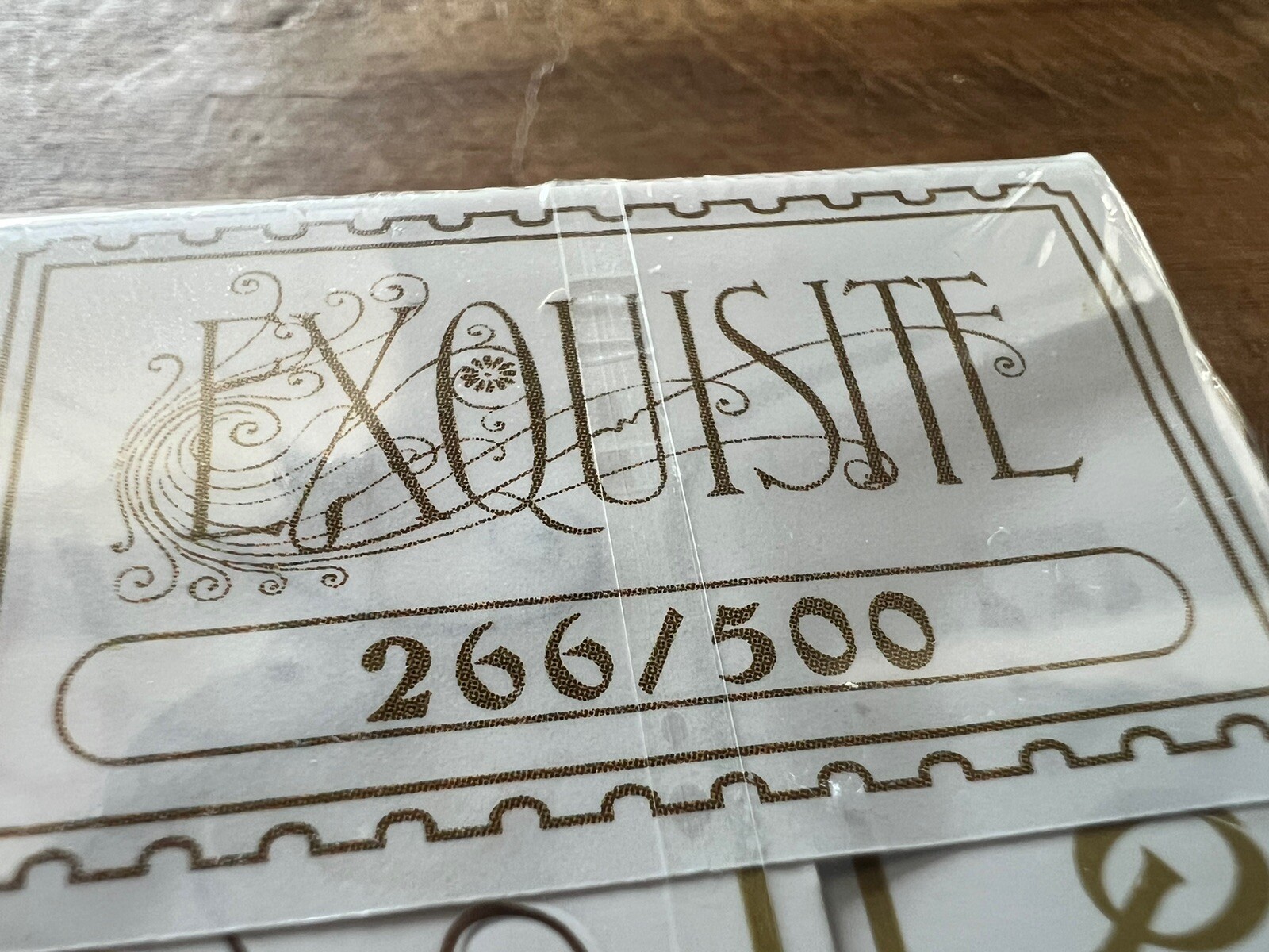 Exquisite 8teen limited #XXX/500 EPCC 18 Color  Rare deck 2️⃣3️⃣🍀
