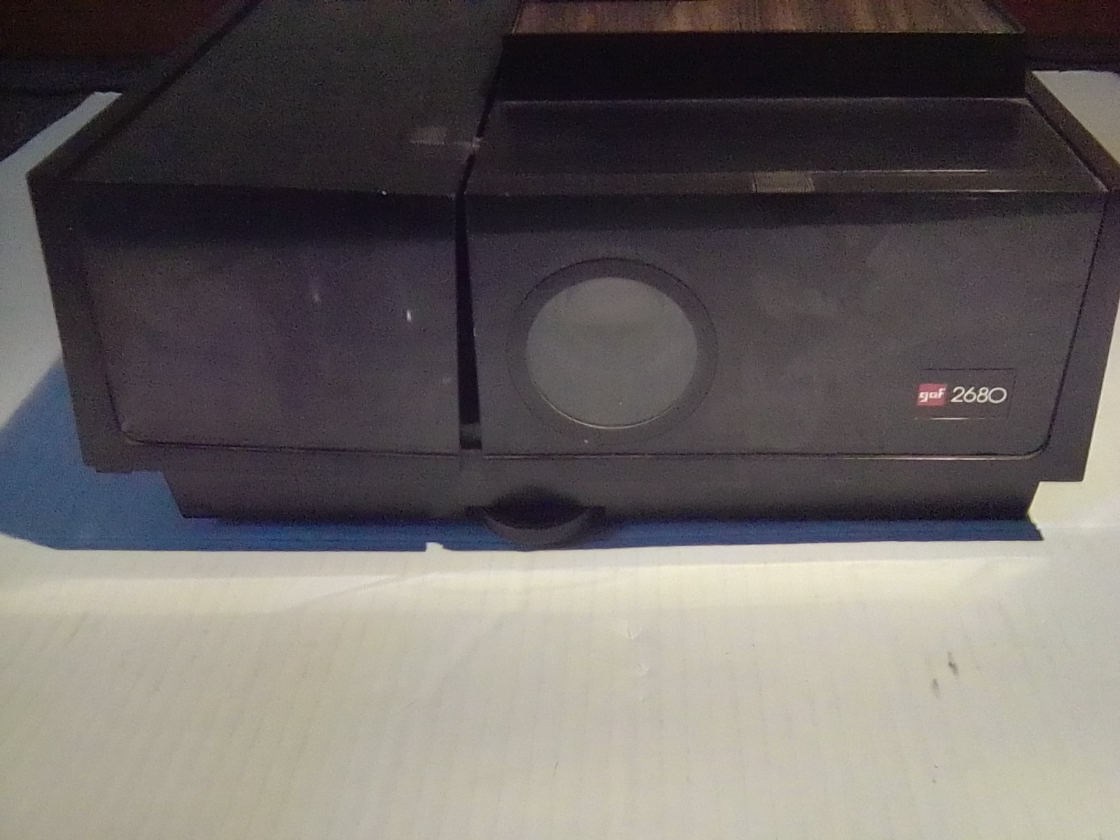 Vintage GAF 2680 2x2 Slide Projector 1970s Tested Working/Remote Missing