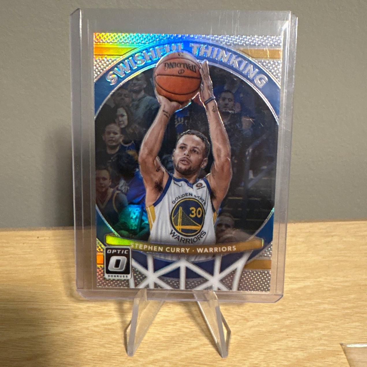 Panini 2017-18 Donruss Optic Stephen Curry Swishful Thinking #7 Holo Panini 2017-18 Donruss Optic Stephen Curry Swishful Thinking #7 Holo