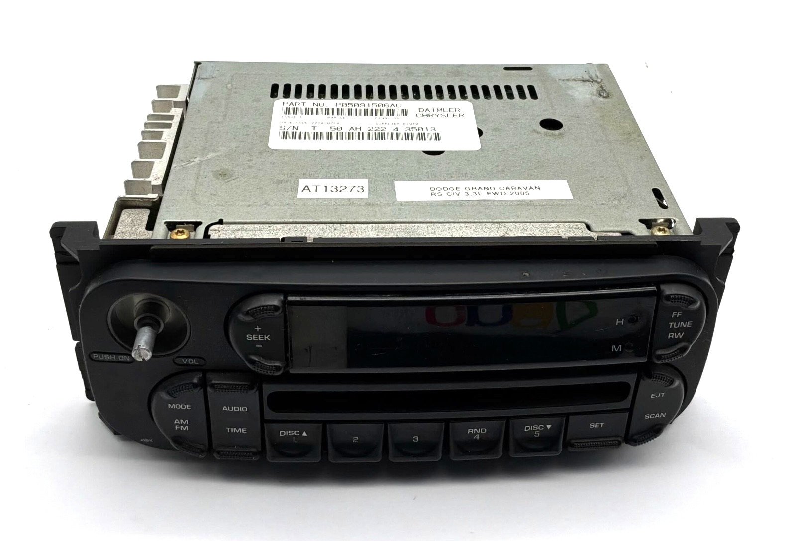 OEM 02-07 Dodge Grand Caravan RS Durango Liberty AM FM Radio CD Player Receiver