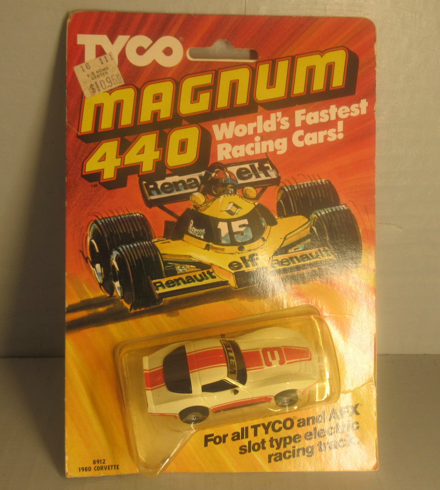 NEW TYCO MAGNUM 440 1980 CORVETTE #8912 SLOT CAR NEW TYCO MAGNUM 440 1980 CORVETTE #8912 SLOT CAR
