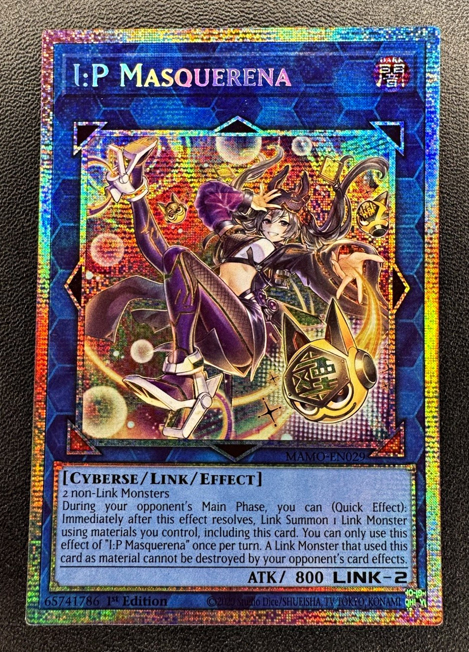 Konami Yu-Gi-Oh I:P Masquerena MAMO-EN029 1st Ed Starlight Rare EN