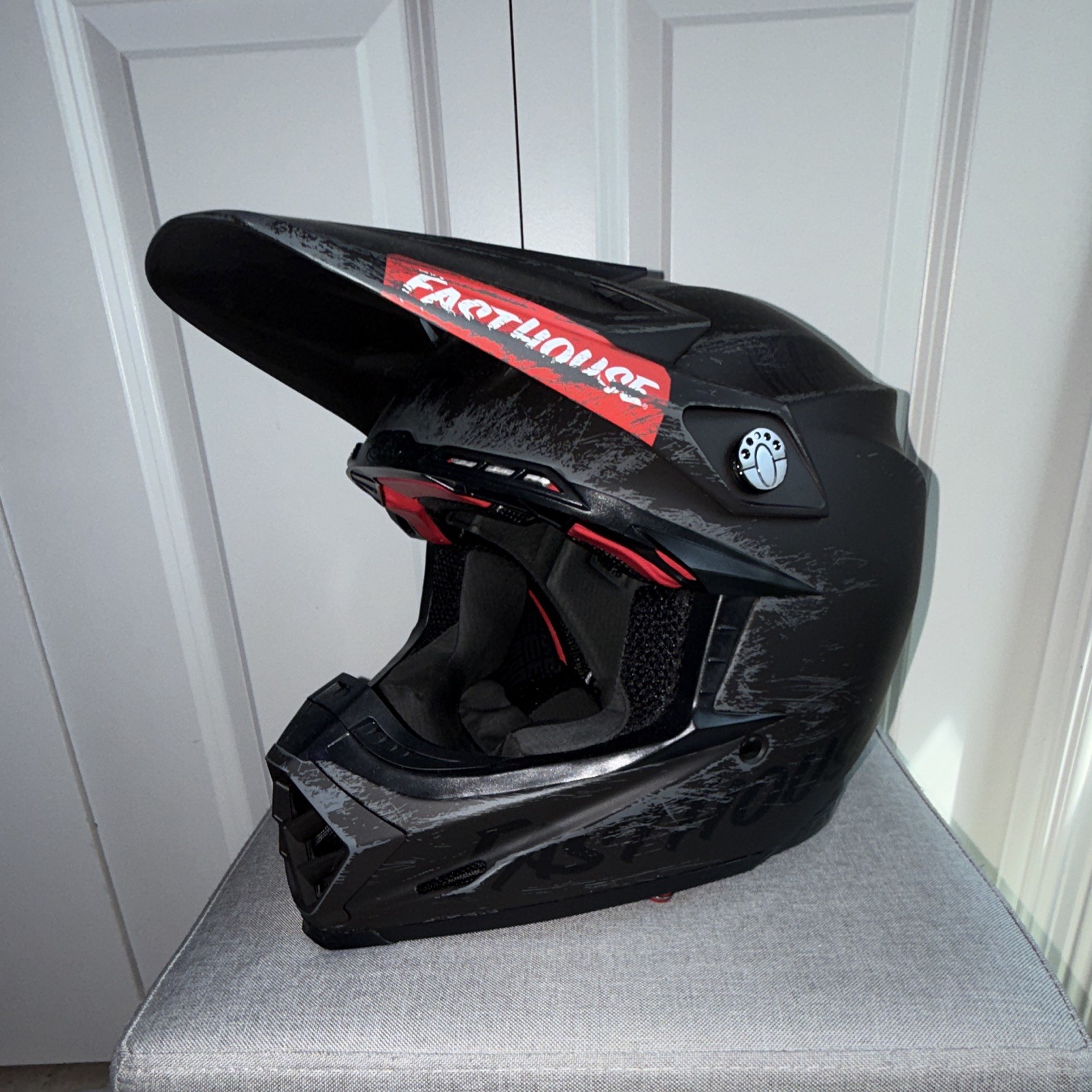 BELL MOTO-9S FLEX MX MOTOCROSS HELMET SIZE SMALL FASTHOUSE MOJAVE MATTE BLACK