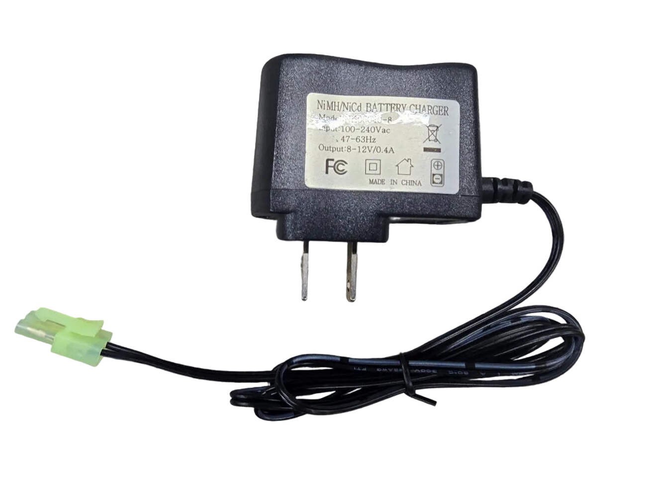 Lancer Tactical Airsoft NiMh Wall Charger - Small Tamiya Connector
