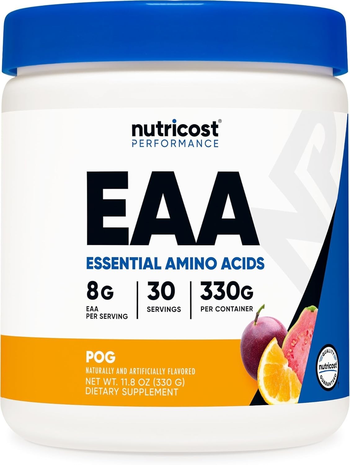 Nutricost EAA Powder 30 Servings - POG Flavor - Essential Amino Acids Nutricost EAA Powder 30 Servings - POG Flavor - Essential Amino Acids