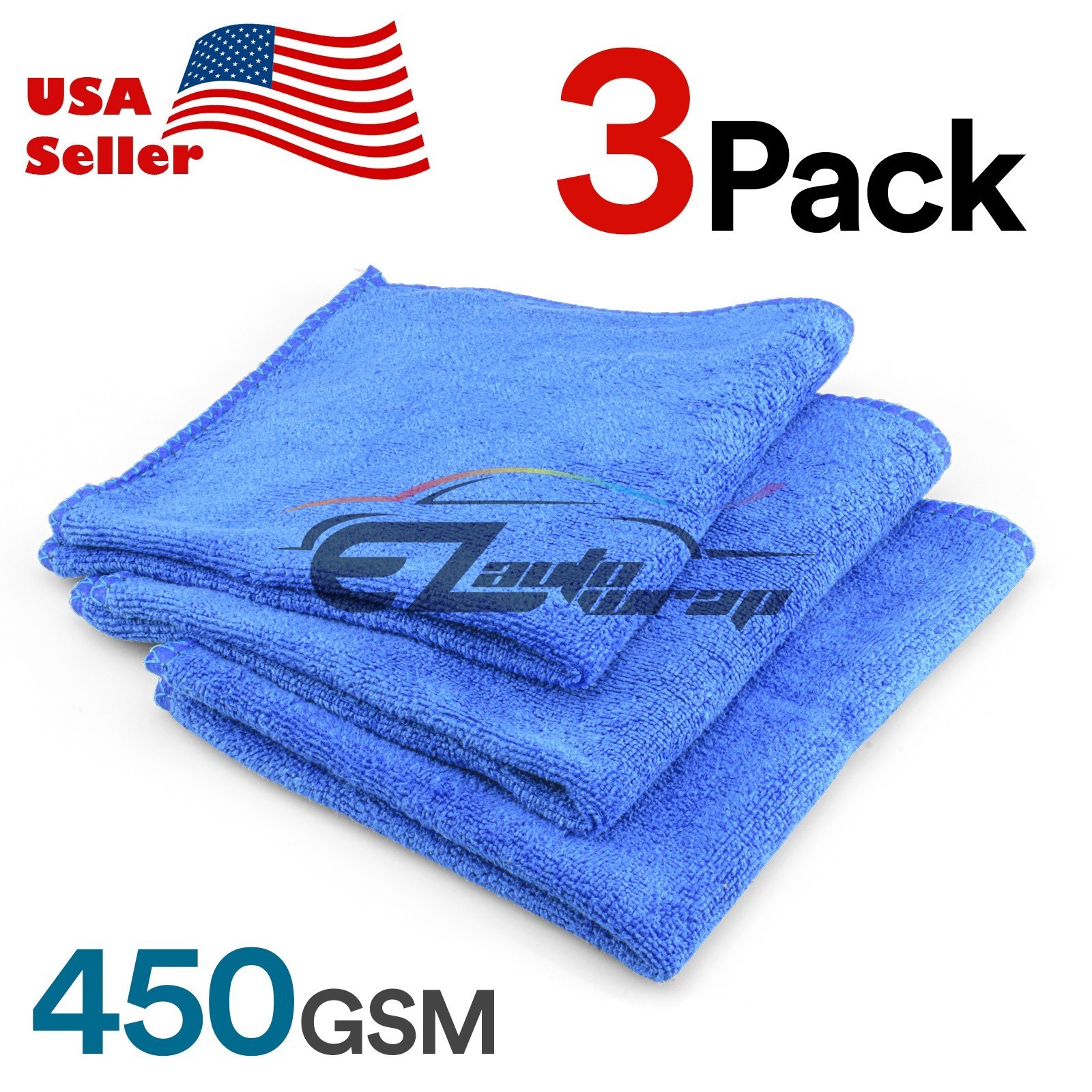 Microfiber Cleaning Cloth Towel Soft Rag Car Polishing No Scratch Auto Detailing