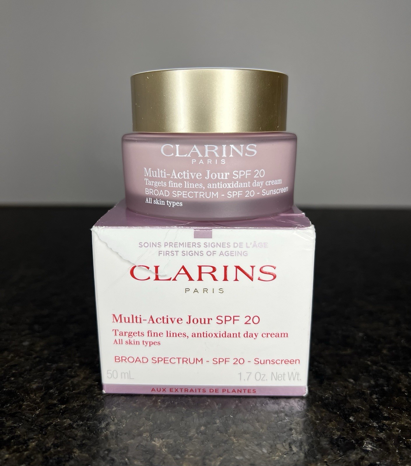 Clarins Multi-Active Jour SPF 20 Day Cream 50 mL/1.7 Oz-NEW IN BOX & SEALED