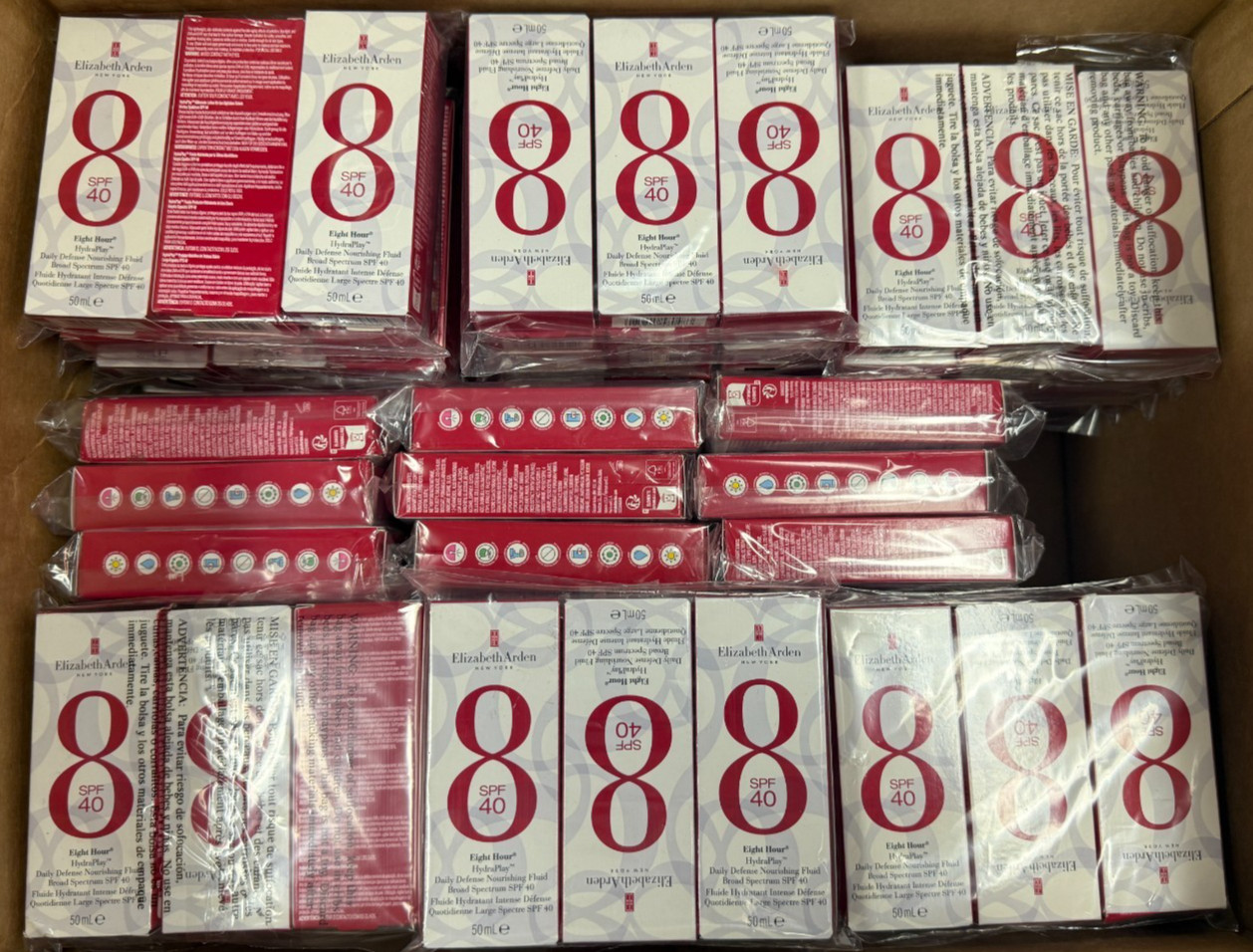 Elizabeth Arden 8 Hour HydraPlay SPF40 Wholesale Lot 45pc New Sealed Reseller