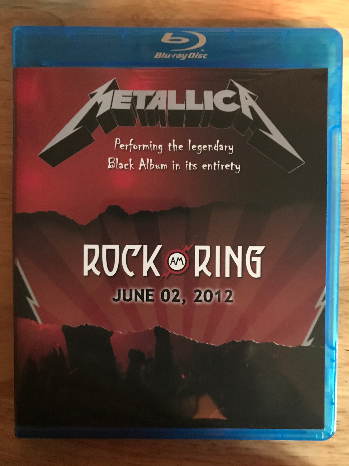 Metallica - Full Black Album Live Rock Am Ring 2012 European Vacation Blu-ray 