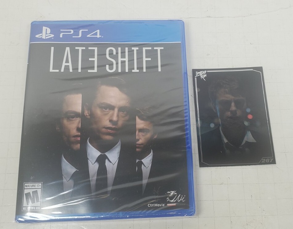 Late Shift Limited Run Games #178 Sony PlayStation 4 PS4 New with Card Late Shift Limited Run Games #178 Sony PlayStation 4 PS4 New with Card