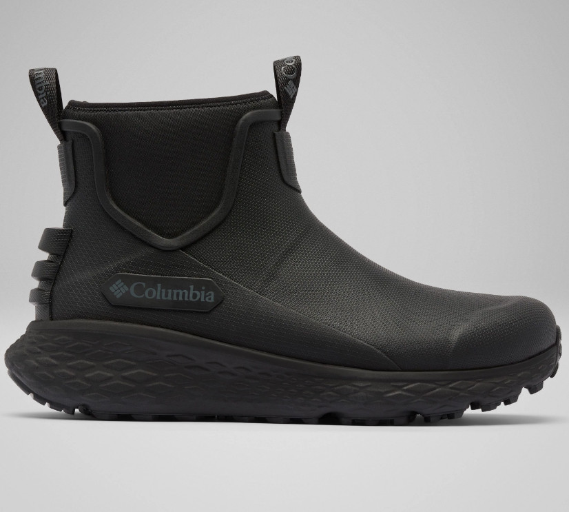 NEW Columbia Konos Rainshadow Men\'s Boots Waterproof Black Mid Everyday Traction