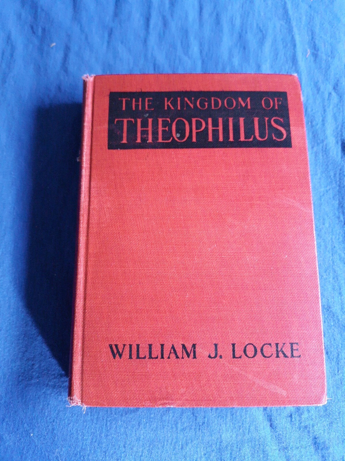 THE KINGDOM OF THEOPHILUS -1927  -by William J. Locke