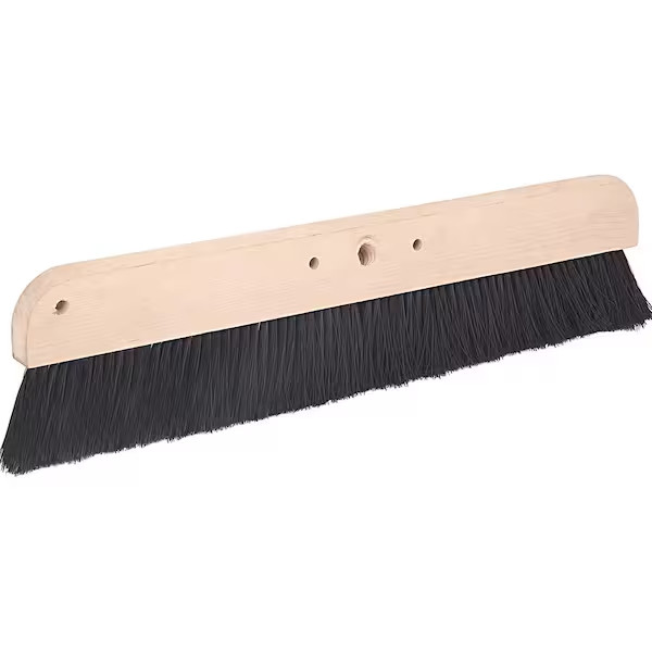 NEW 24 in Concrete Broom Sturdy Design for Precise and Smooth Surface Finishing