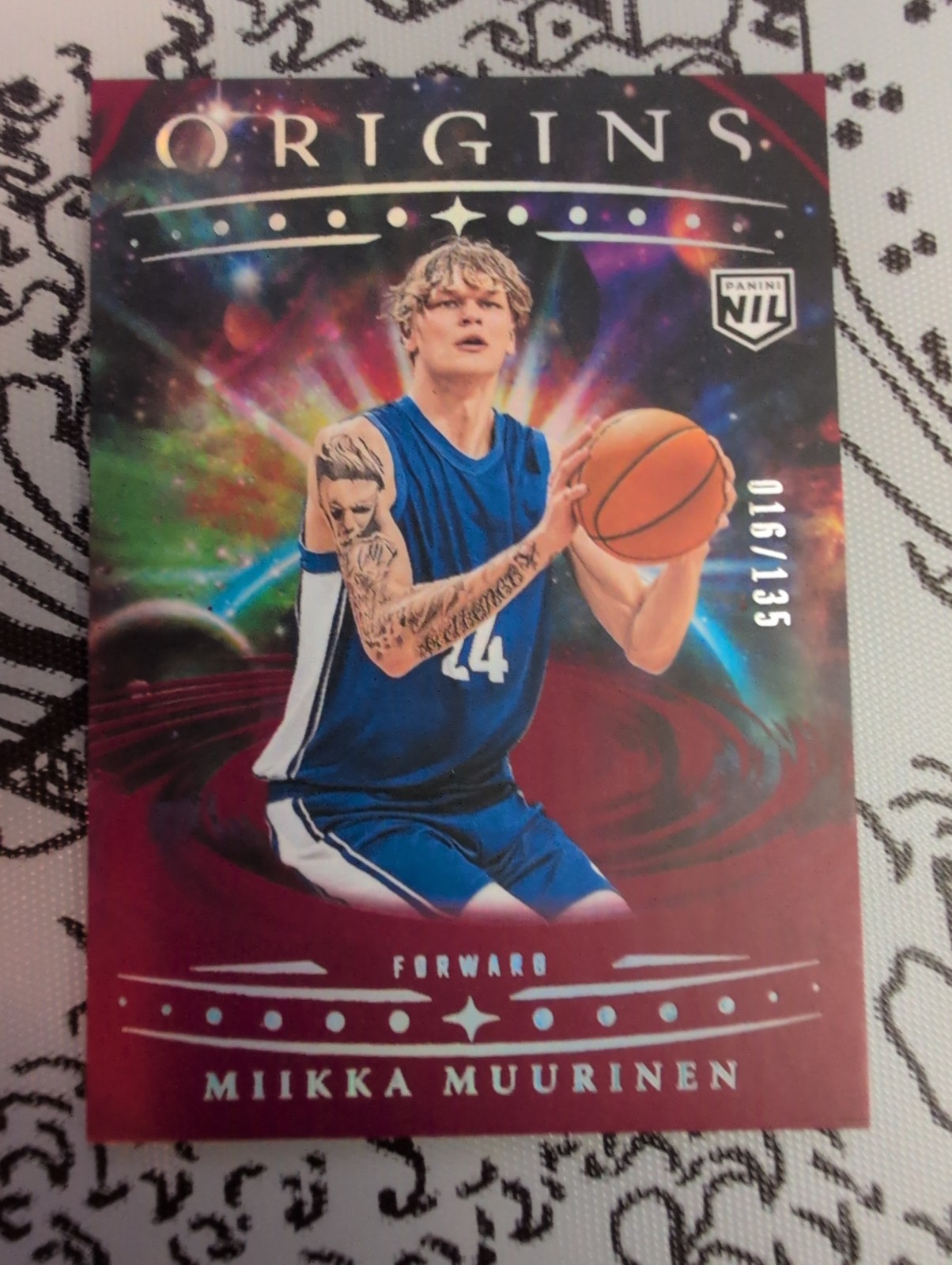 2025-26 Panini Origins Miikka Muurinen #49 Red /155 (RC) 2025-26 Panini Origins Miikka Muurinen #49 Red /155 (RC)