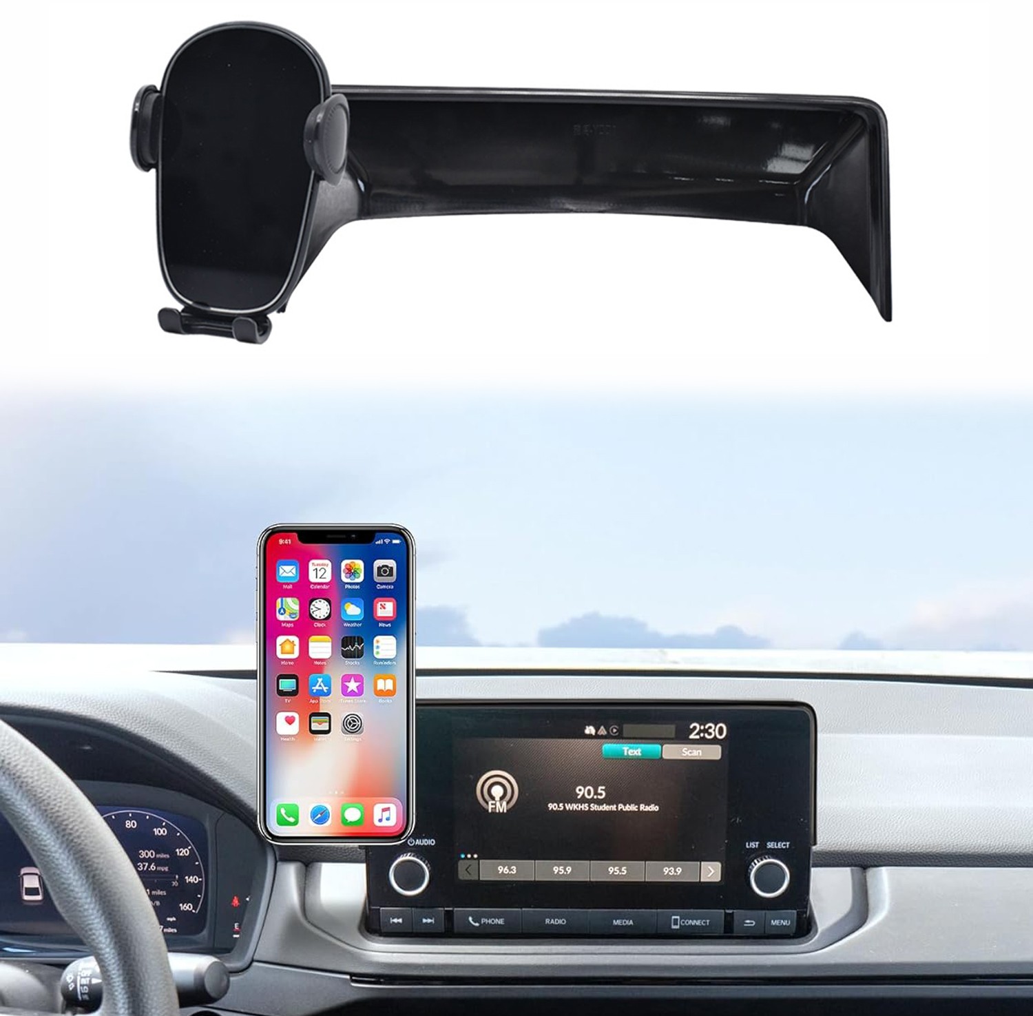 360 8inch Degree Rotation Car Phone Holder  For 2018-22 Honda Accord Accessories