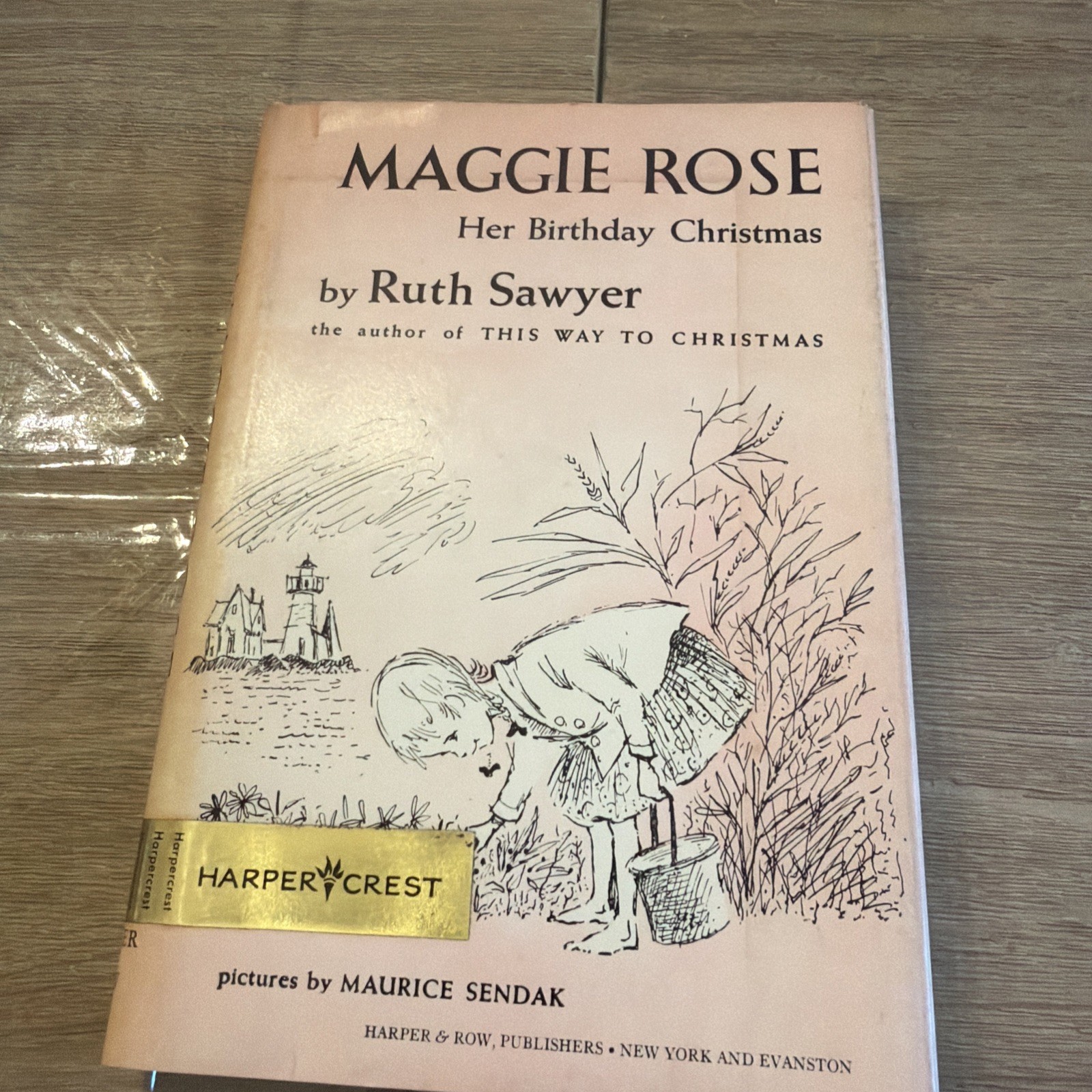 Maggie Rose by Ruth Sawyer Illustrated by Maurice Sendak 1952 1st Edition HCDJ Maggie Rose by Ruth Sawyer Illustrated by Maurice Sendak 1952 1st Edition HCDJ