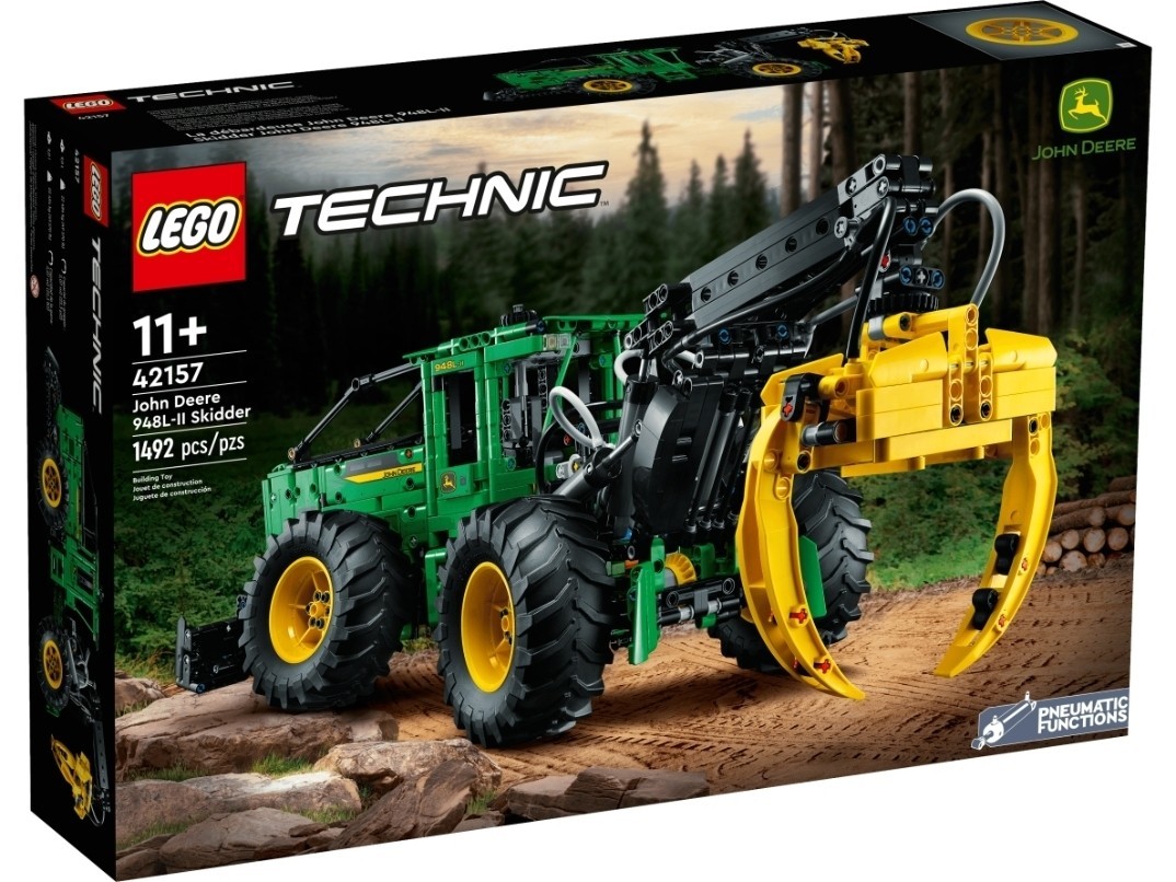 *SEALED* LEGO TECHNIC: John Deere 948l-II Skidder (42157) RETIRED