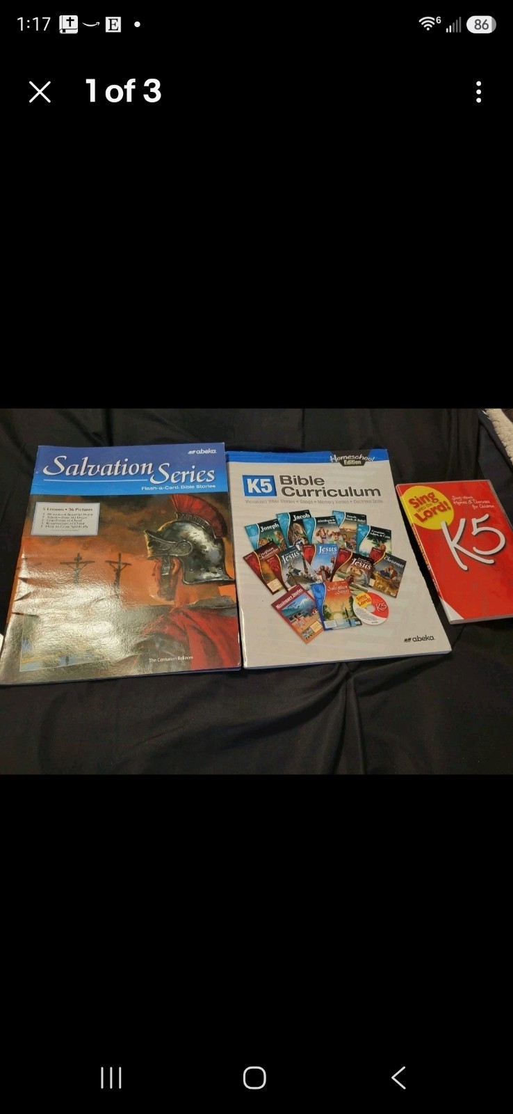 Abeka K5 Bible Curriculum COMPLETE Abeka K5 Bible Curriculum COMPLETE