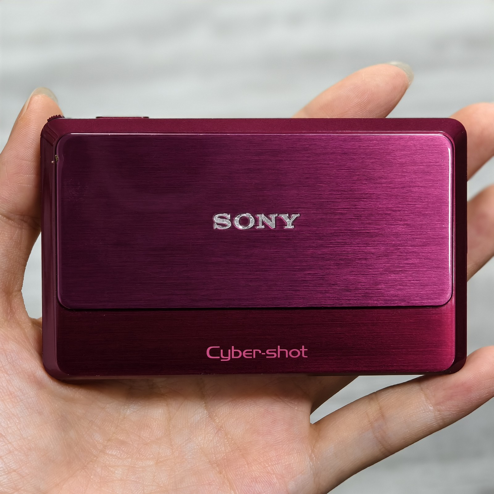Sony Cyber-shot DSC-TX7 PINK 10MP Digital Camera 4x Zoom English Touch Screen