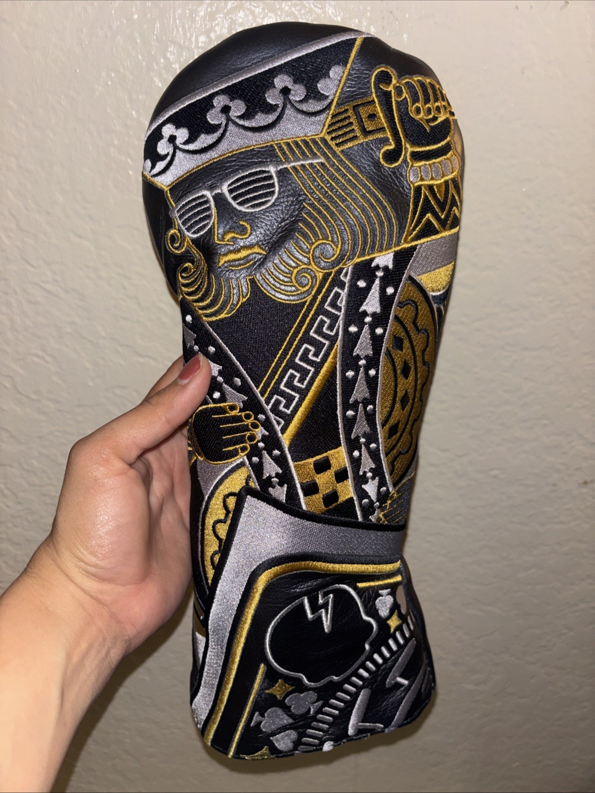 Swag Golf Suicide King Leather Driver Cover