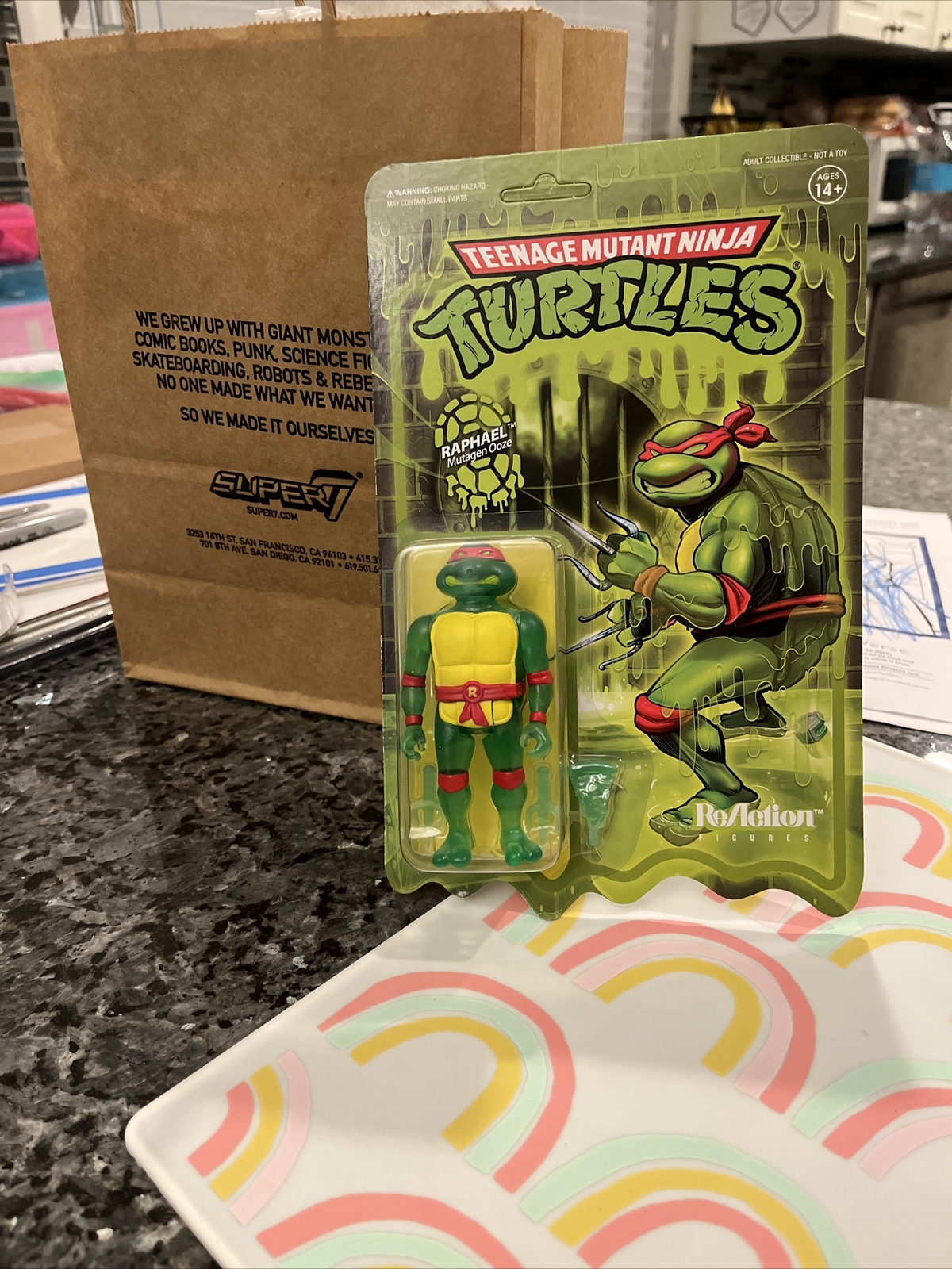 RARE TMNT:RAPHAEL SUPER 7 2022 NEW YORK COMIC CON EXCLUSIVE FIGURE IN HAND RARE TMNT:RAPHAEL SUPER 7 2022 NEW YORK COMIC CON EXCLUSIVE FIGURE IN HAND